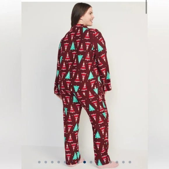 Printed PLAID Flannel Pajama Set for Women Size XXL TALL NWT - Picture 2 of 10